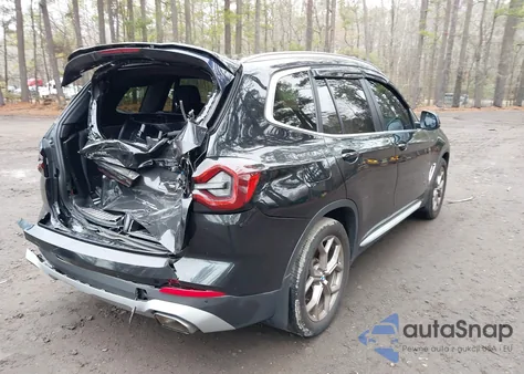 2022 BMW X3 Sdrive30I from USA, damaged, VIN 5UX43DP06N9L39742